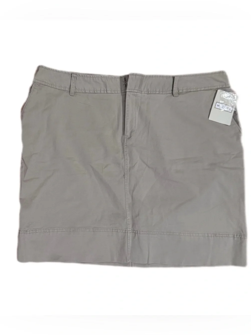 Merona Taupe Flat Front Women's Skirt - Picture 1 of 4